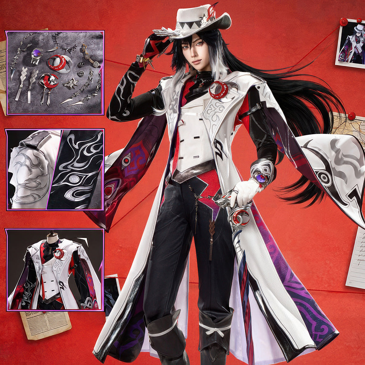 Honkai Star Rail Ashveil Cosplay Costume - Premium EditionCostume,Game,Honkai: Star Rail