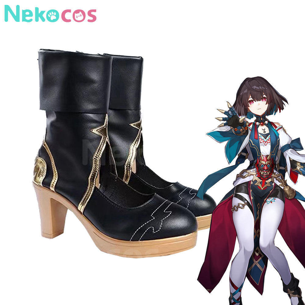 Game Honkai: Star Rail Cosplay Xueyi Cosplay Shoes