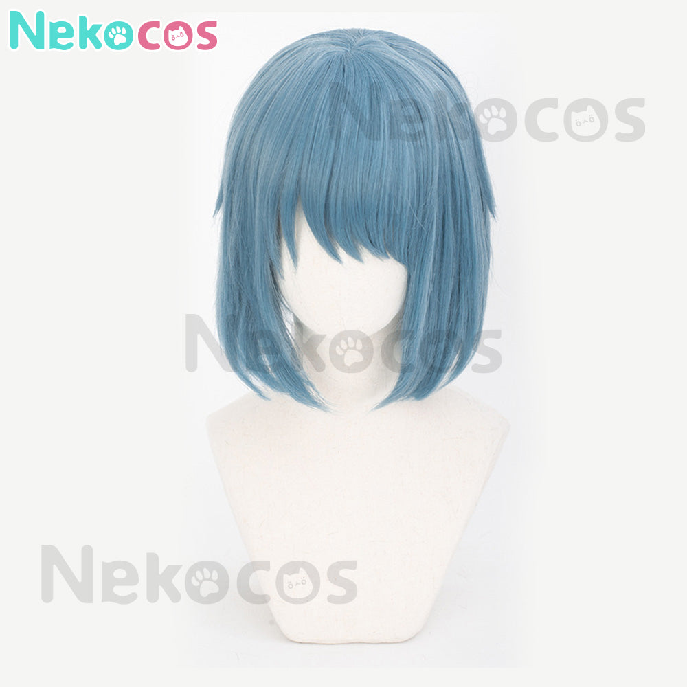 【Nekocos】Anime Puella Magi Madoka Magica Cosplay Miki Sayaka Cosplay Wig | In Stock
