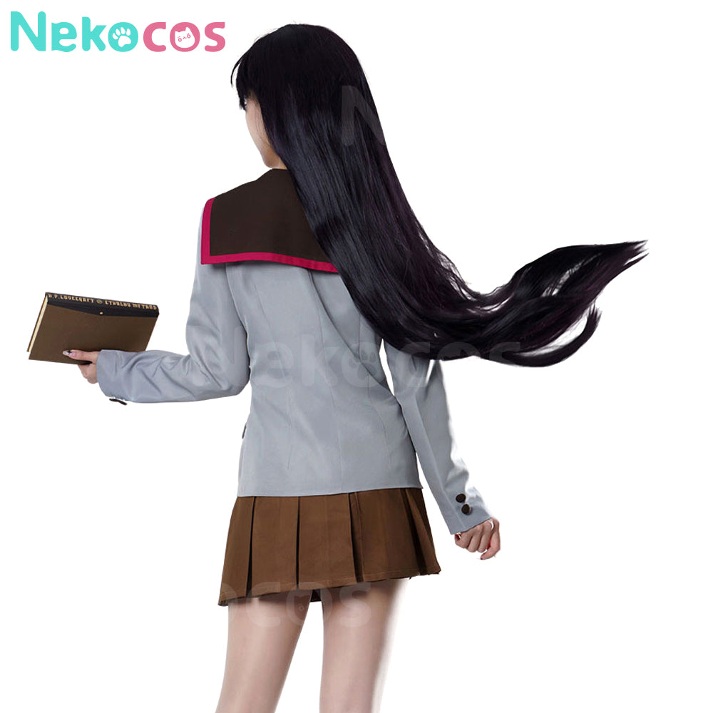 【Nekocos】Anime Sailor Moon Crystal Cosplay Sailor Mars Rei Hino Uniform Cosplay Costume | In Stock