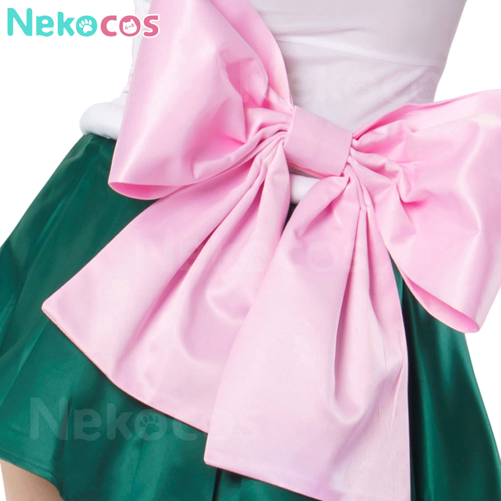 【Nekocos】Anime Sailor Moon Cosplay Sailor Jupiter Makoto Kino Battle Suit Cosplay Costume Premium Edition | In Stock