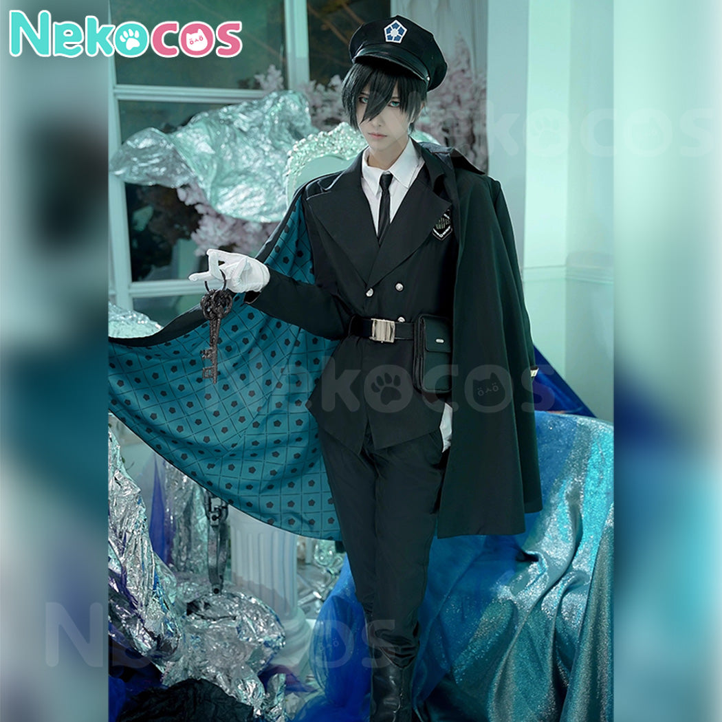 【Nekocos】Anime Blue Lock Cosplay Blue Lock Military Uniform Cosplay Costume | In Stock