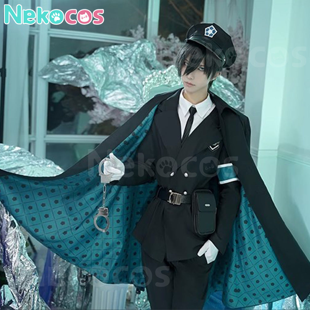 【Nekocos】Anime Blue Lock Cosplay Blue Lock Military Uniform Cosplay Costume | In Stock