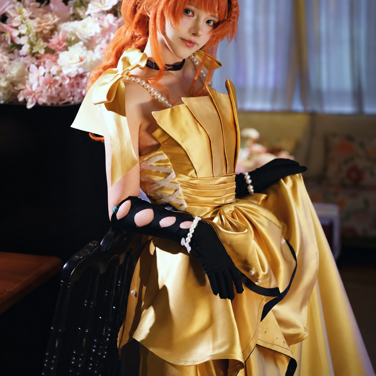 【Nekocos】Game Reverse:1999 Cosplay Sonetto In Praise of Poetry Cosplay Costume Premium Edition