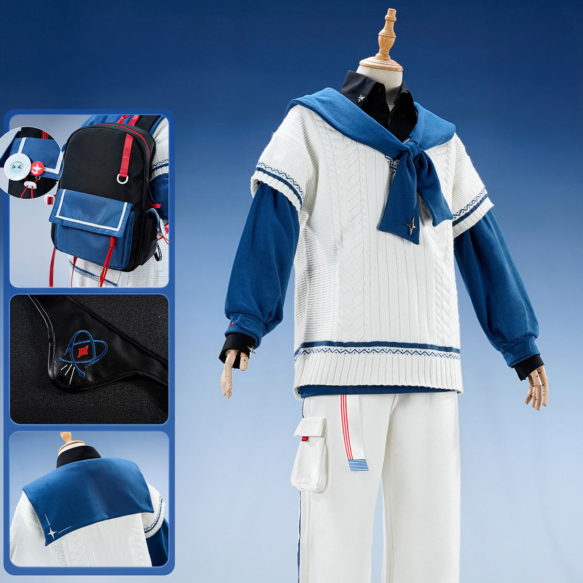 Honkai Star Rail Anaxa Cosplay Costume - In Stock NowCostume,Game,Honkai: Star Rail