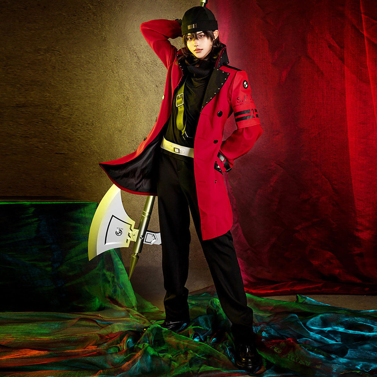 Shinjiro Aragaki Cosplay Costume - Premium Custom EditionCostume,Game,Persona