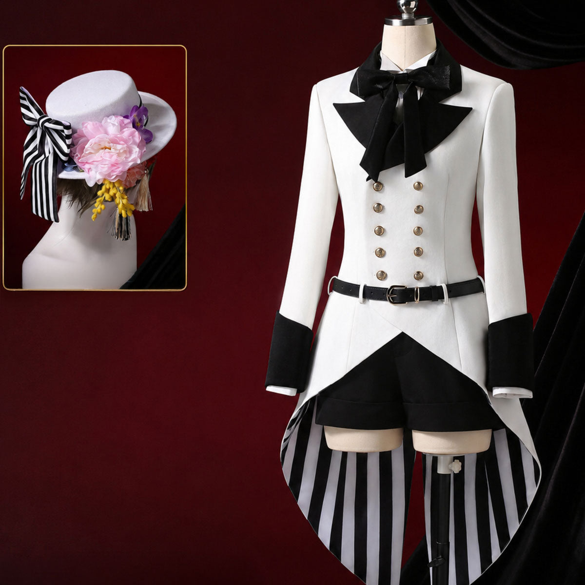 Ciel Phantomhive Cosplay Costume - In Stock & Ready to OrderAnime,Black Butler,Costume
