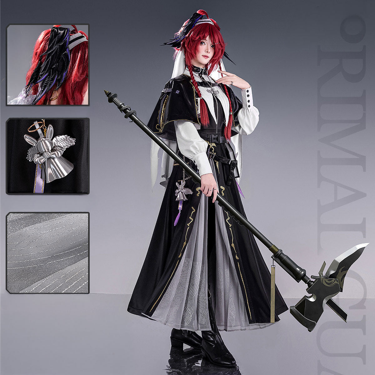 【Nekocos】Game Arknights Cosplay Gracebearer Cosplay Costume | Custom-Tailor