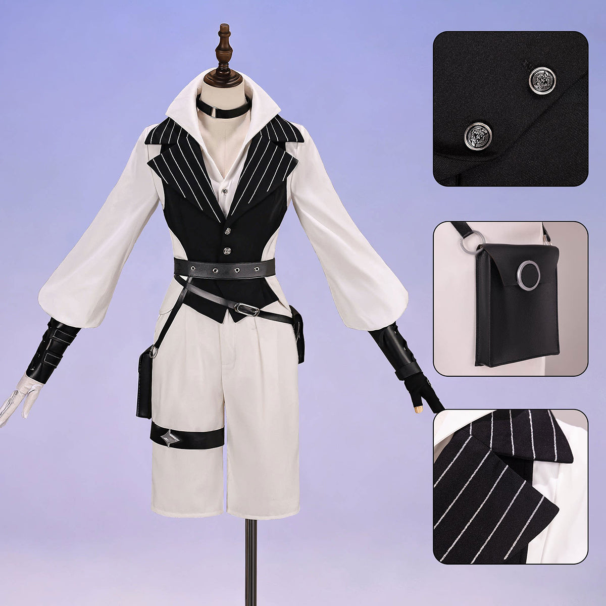 Genshin Impact Lohen Cosplay Costume