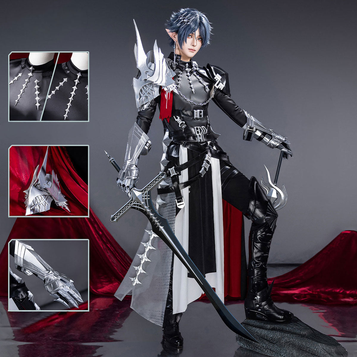 【Nekocos】Game Arknights Cosplay Zuo Le Cosplay Costume Premium Edition | Custom-Tailor
