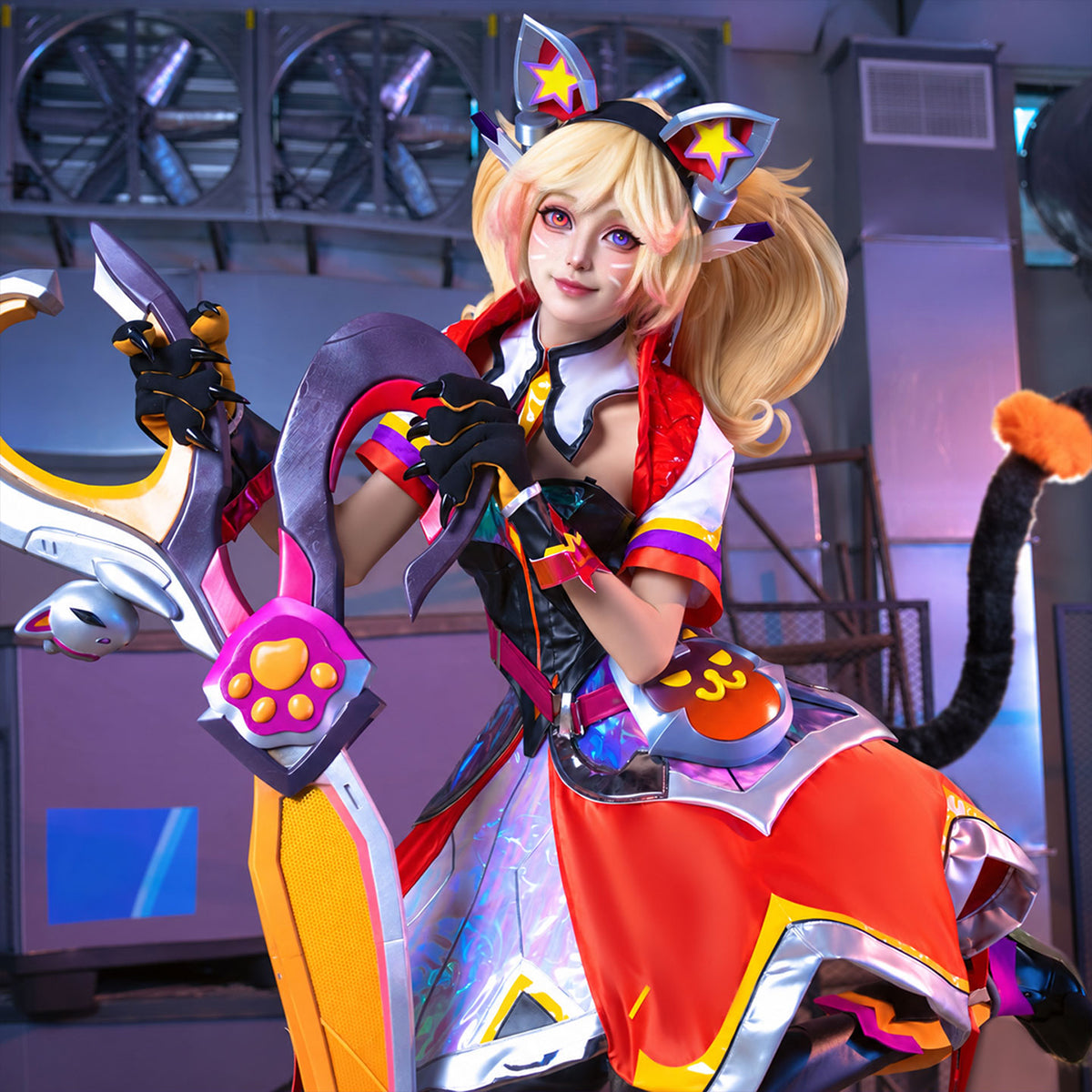 Gwen Cosplay Costume Premium Edition - Custom-Tailored QualityCostume,Game,League of Legends