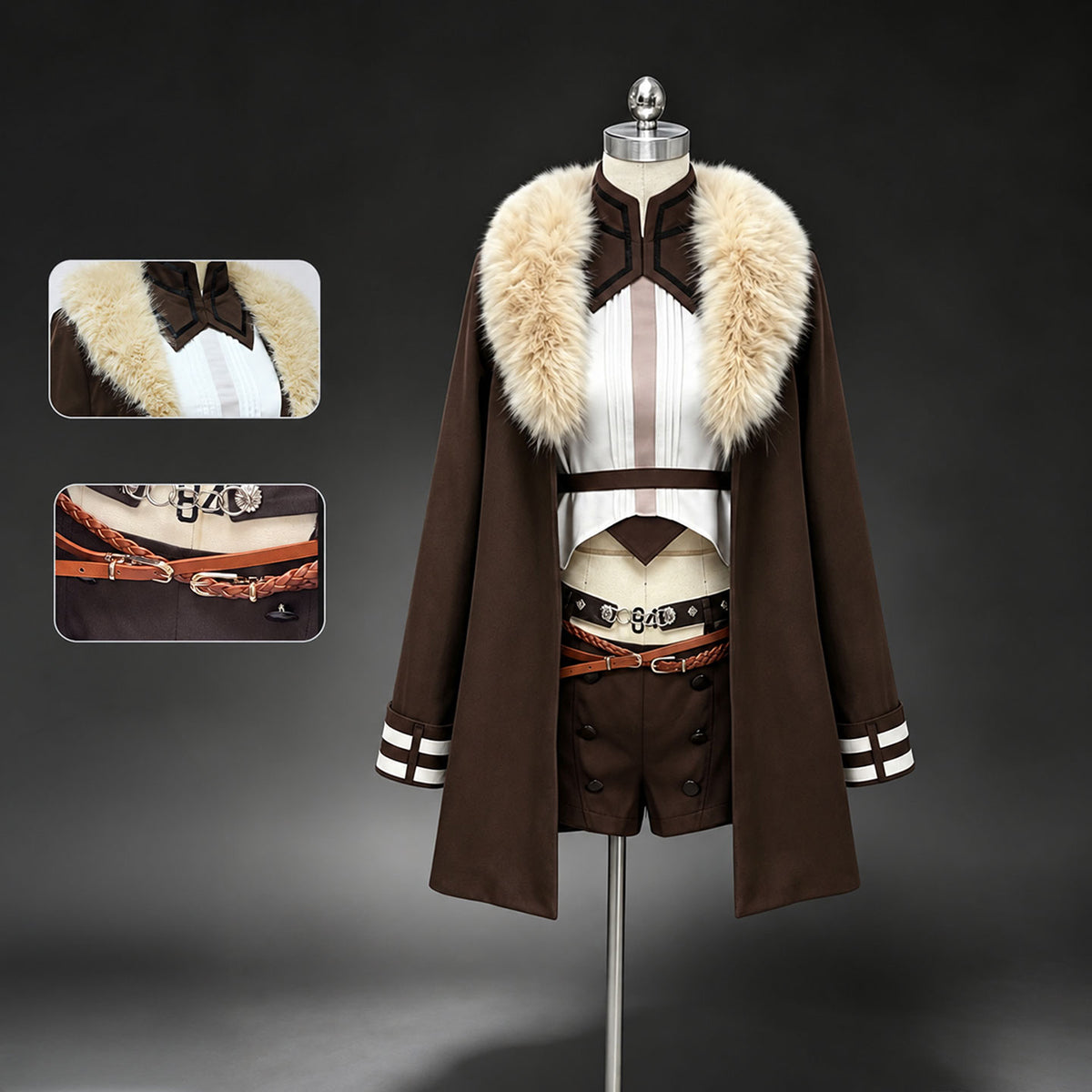 【Nekocos】Anime Cosplay Eris Cosplay Costume