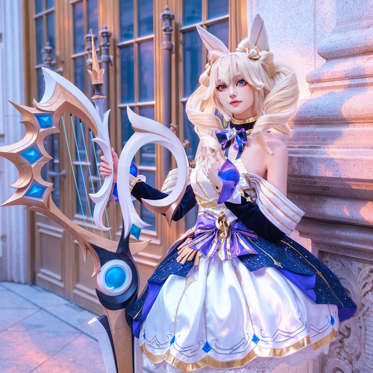 Gwen Cosplay Costume Premium Edition - Custom Tailored StyleCostume,Game,League of Legends