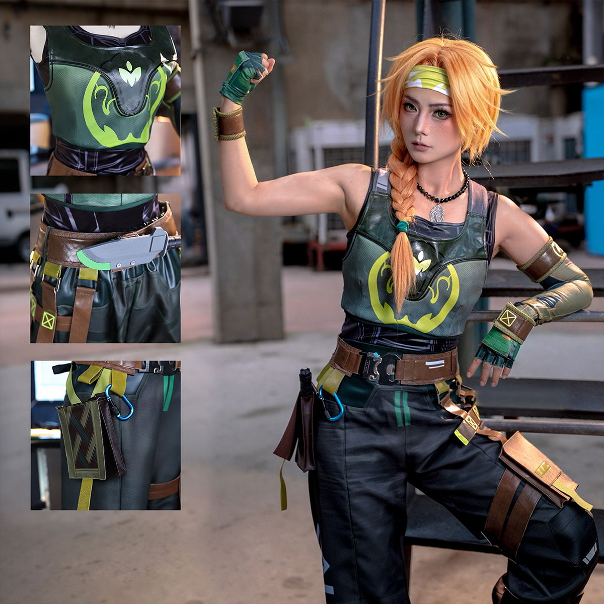 Valorant Skye Cosplay Costume