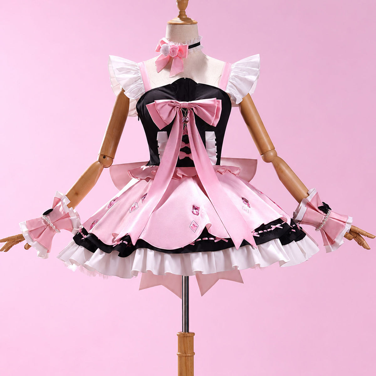 Madoka Kaname Anime Cosplay Costume