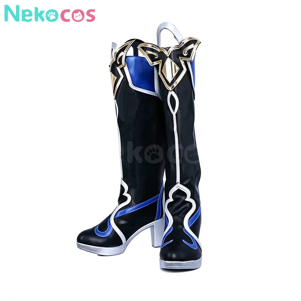 Honkai Star Rail Jingliu Cosplay Shoes - Custom HandmadeGame,Honkai: Star Rail,Shoes