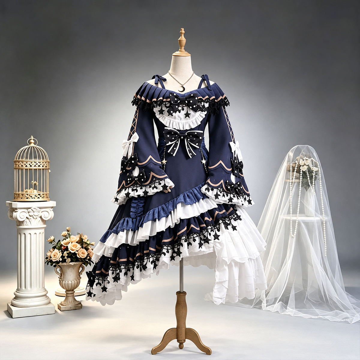 Kurobe Nanoka Cosplay Costume - Premium Edition In StockCostume,Game,Magical Girl Witch Trials