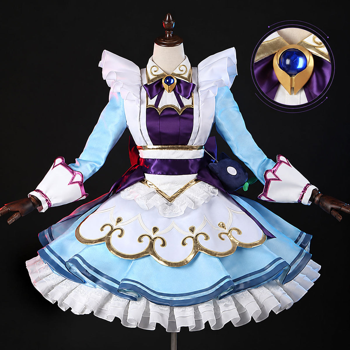 Gwen Cosplay Costume Premium Edition - Custom Tailored DelightCostume,Game,League of Legends