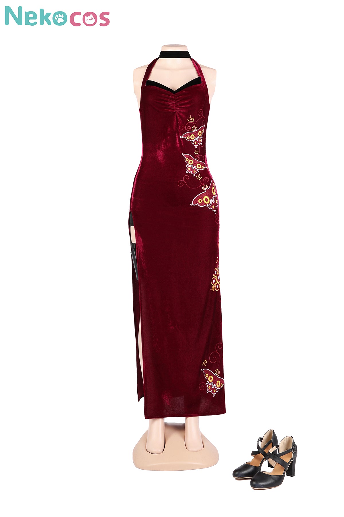 【Nekocos】Movie Cosplay Costume Halloween Cape Standard Collar Custom Christmas Cosplay Costume | Custom-Tailor