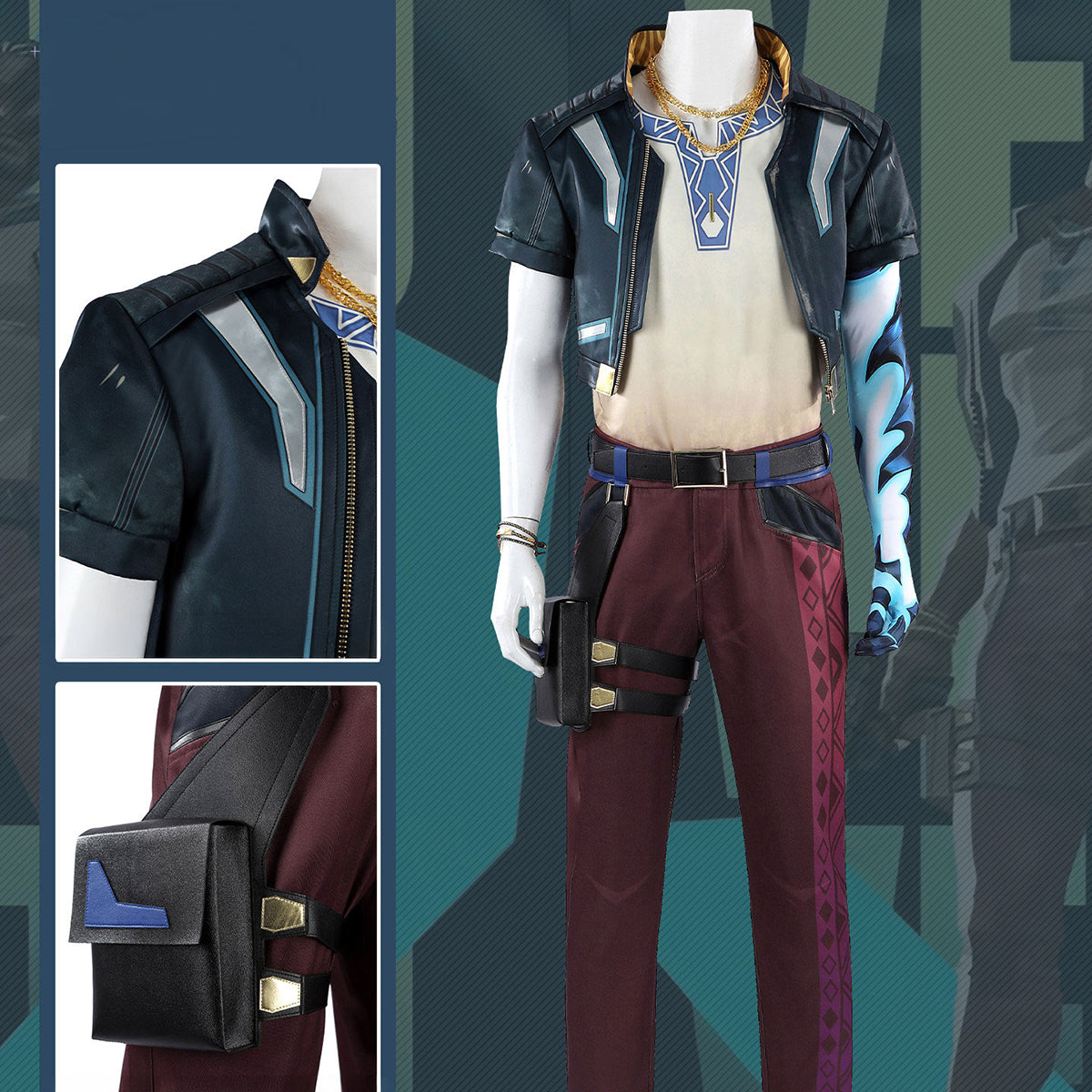 Valorant Cosplay Costume Premium Edition
