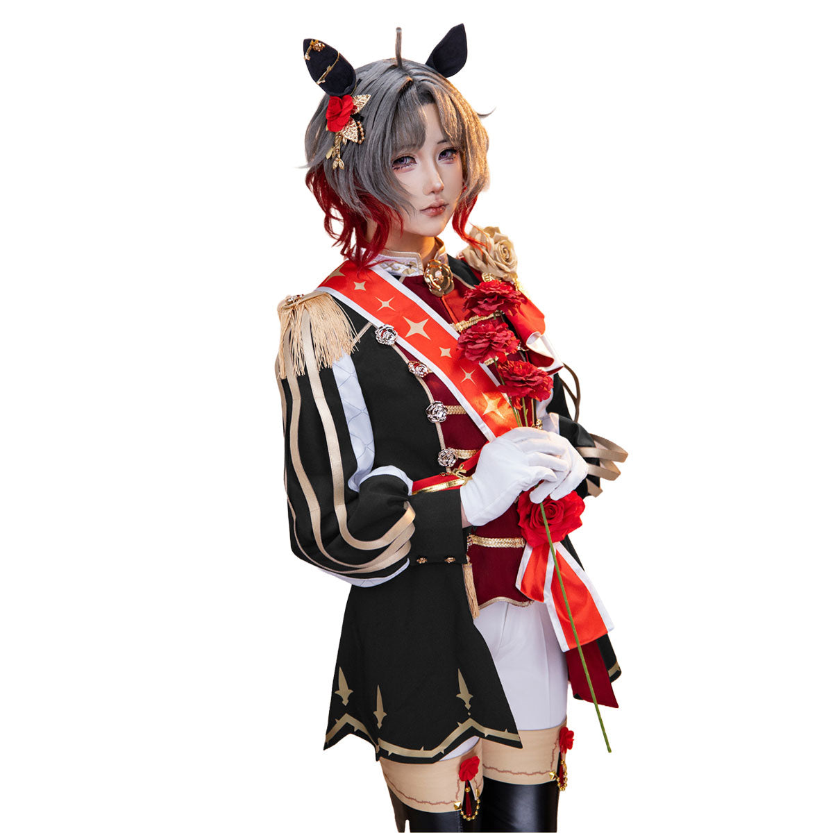 Uma Musume Pretty Derby Cosplay Outfit - Rose Kingdom StyleCostume,Game,Uma Musume Pretty Derby
