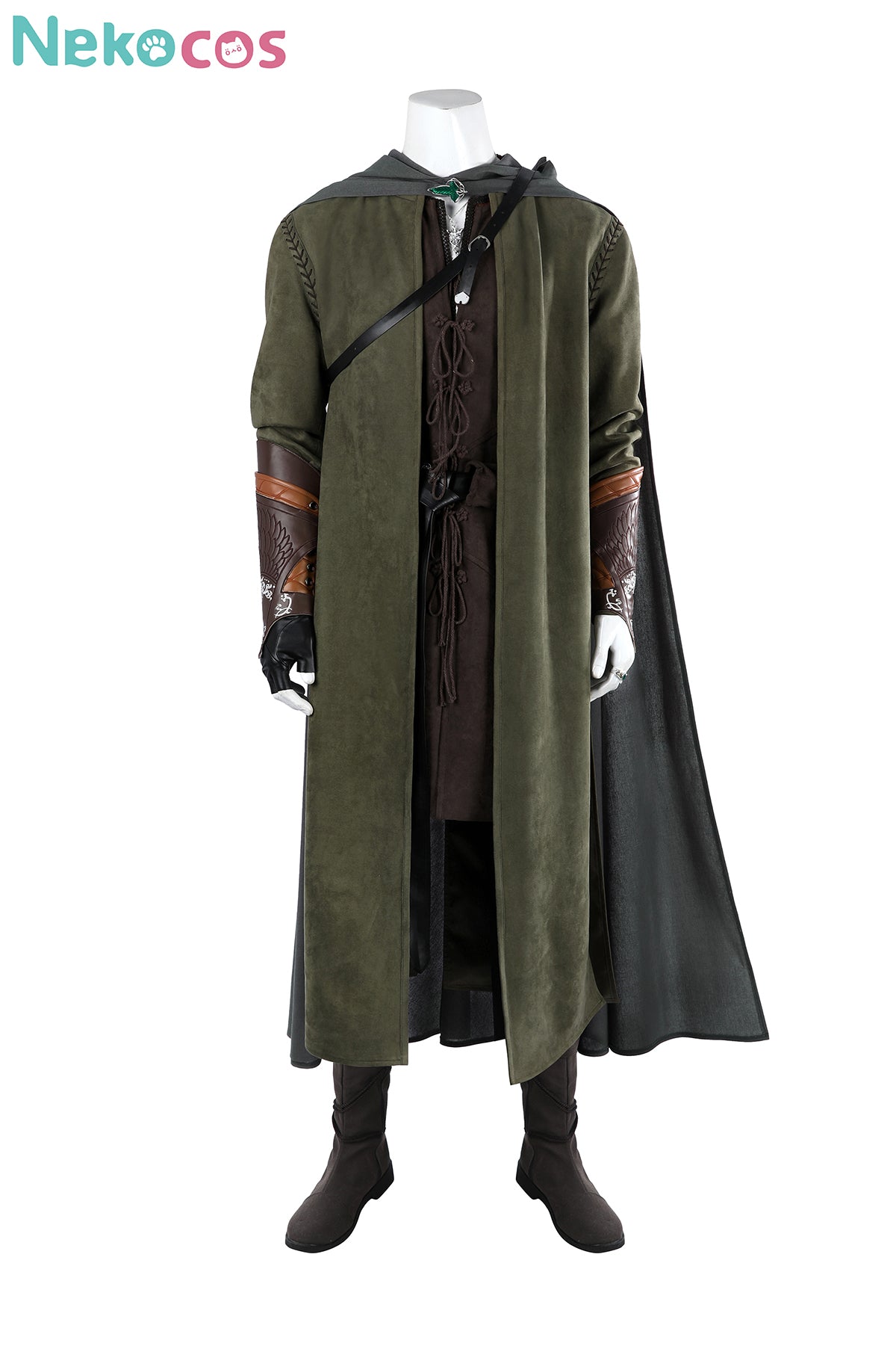 【Nekocos】Movie Cosplay Costume Halloween Cape Standard Collar Custom Christmas Cosplay Costume | Custom-Tailor