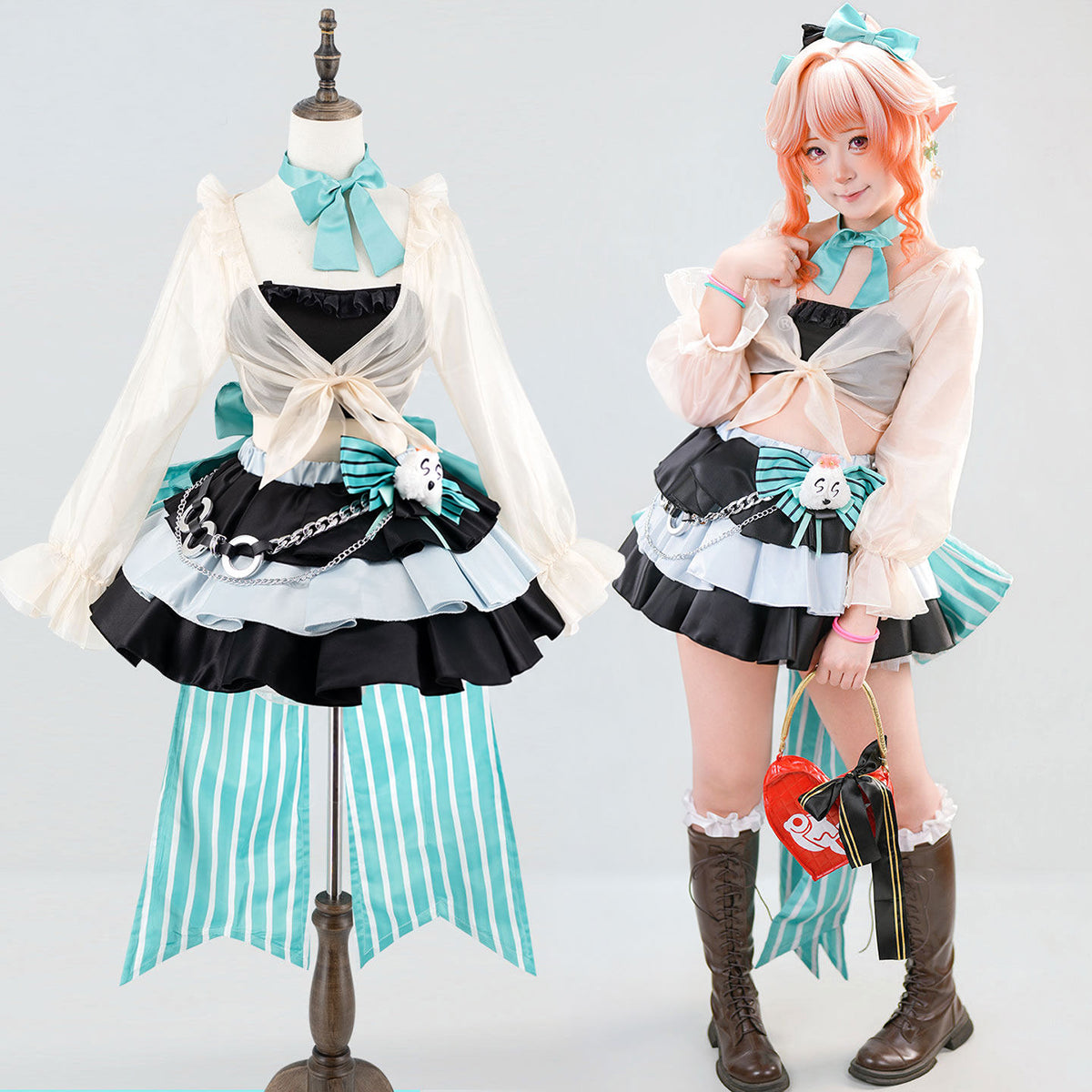Arknights Haruka Momoka Cosplay Costume - In Stock NowArknights,Costume,Game
