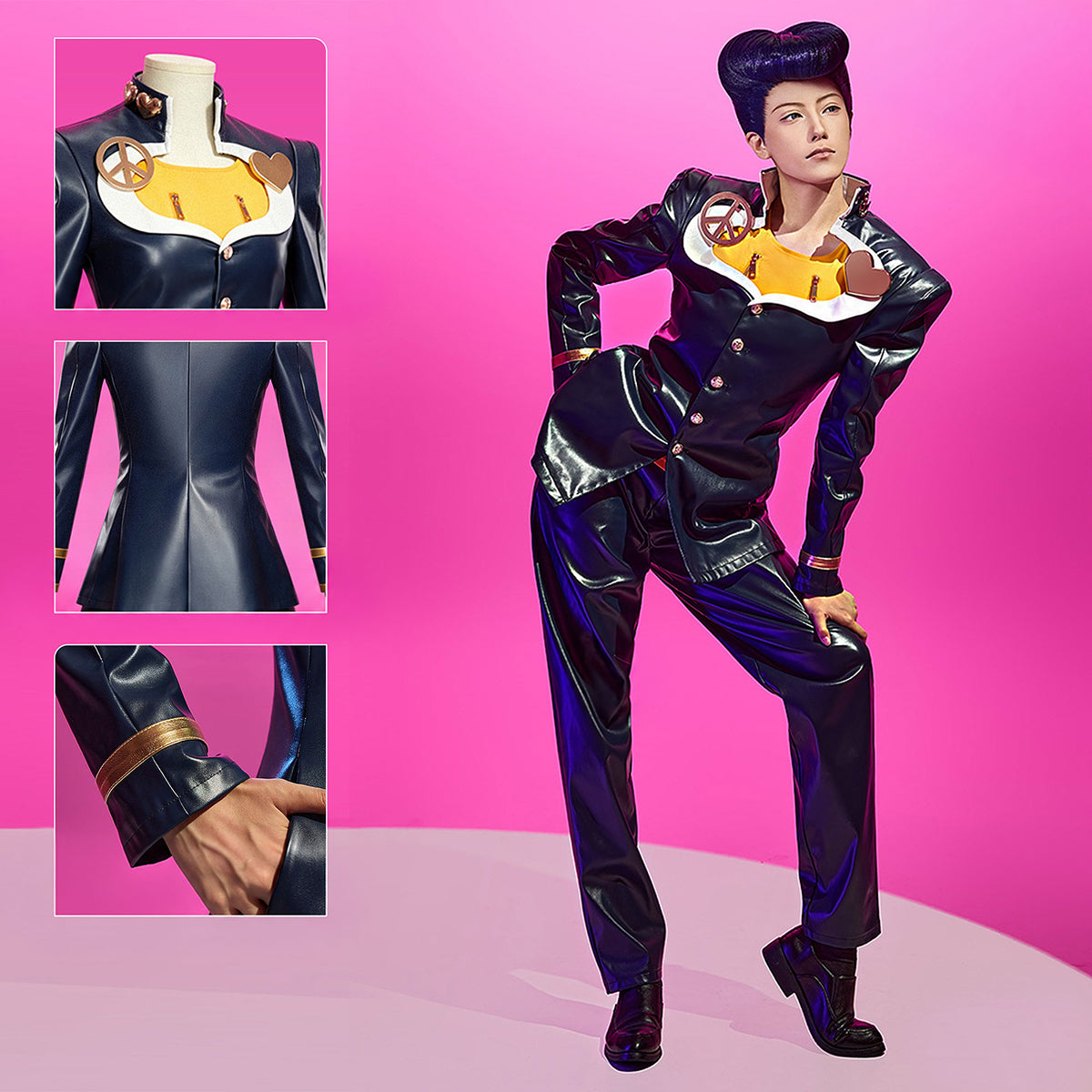 Josuke Higashikata Cosplay Costume