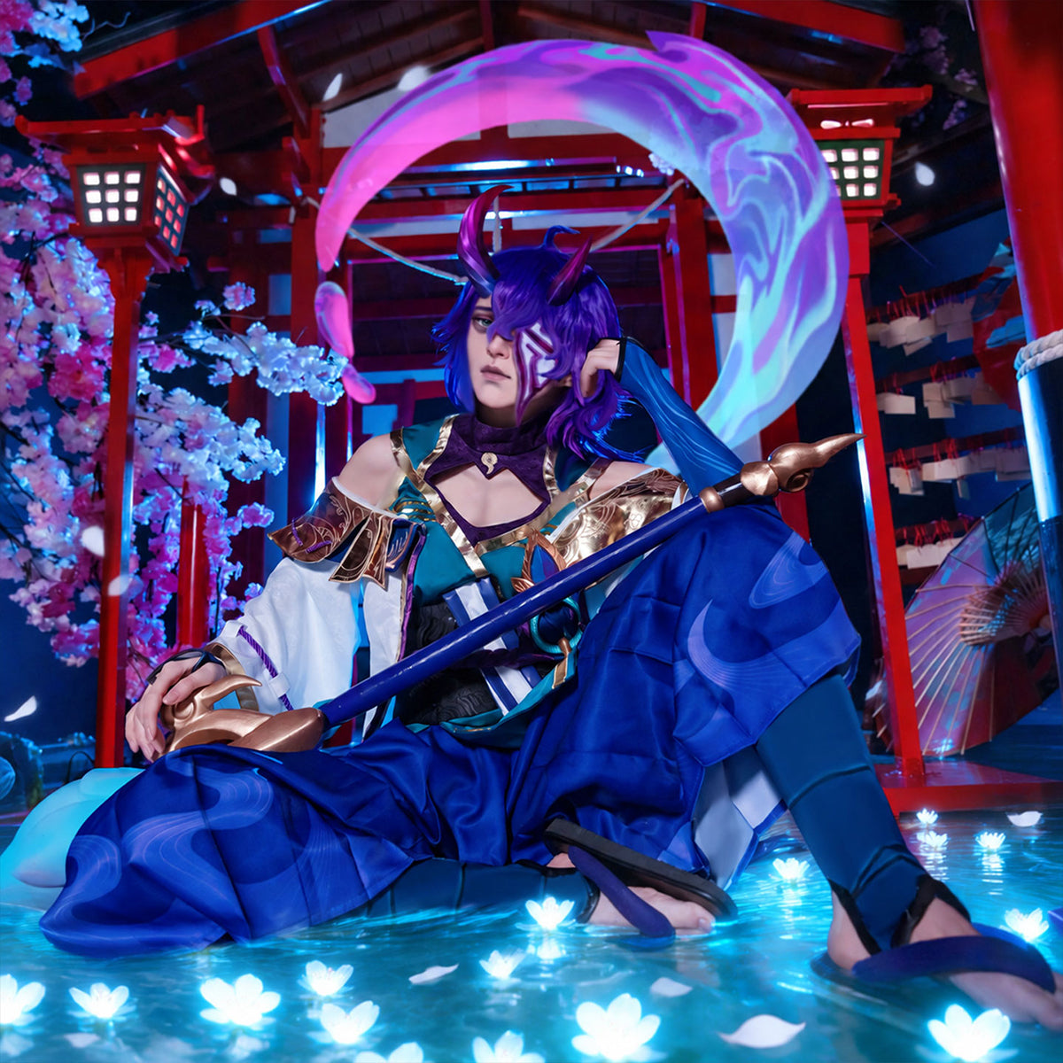 Spirit Blossom Hwei Cosplay Costume - Premium Edition In StockCostume,Game,League of Legends