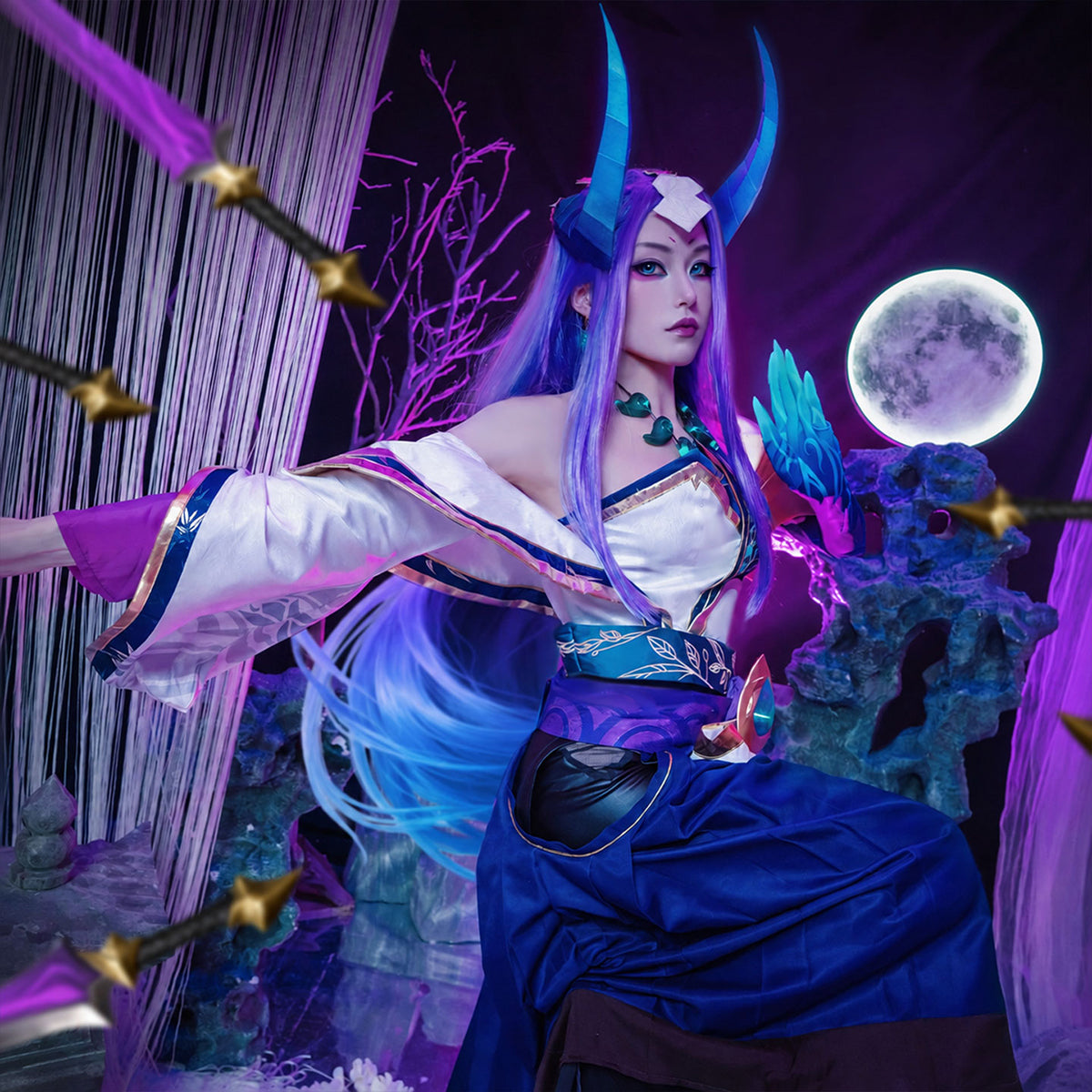 Irelia Spirit Blossom Cosplay Costume - Premium EditionCostume,Game,League of Legends