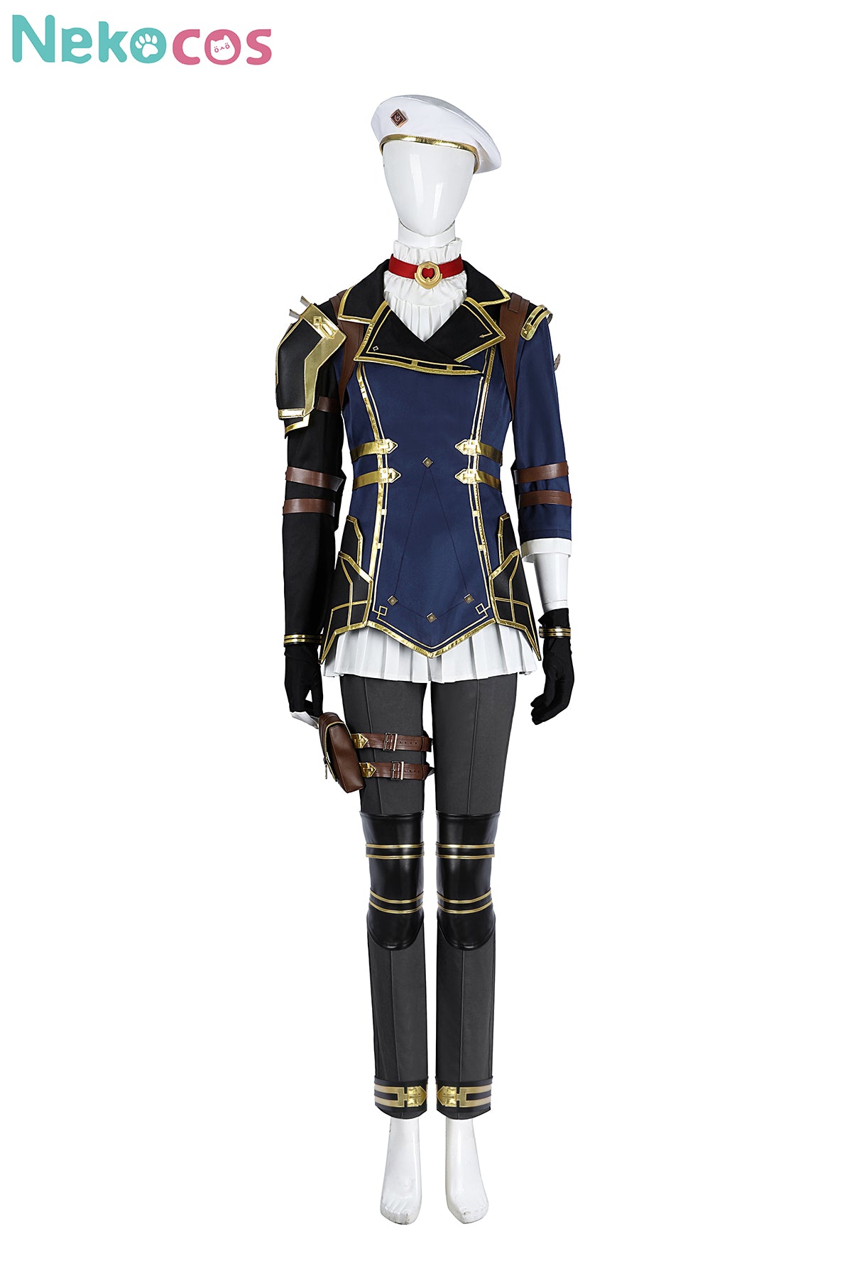 【Nekocos】Game Cosplay Costume Halloween Cape Standard Collar Custom Christmas Cosplay Costume | Custom-Tailor