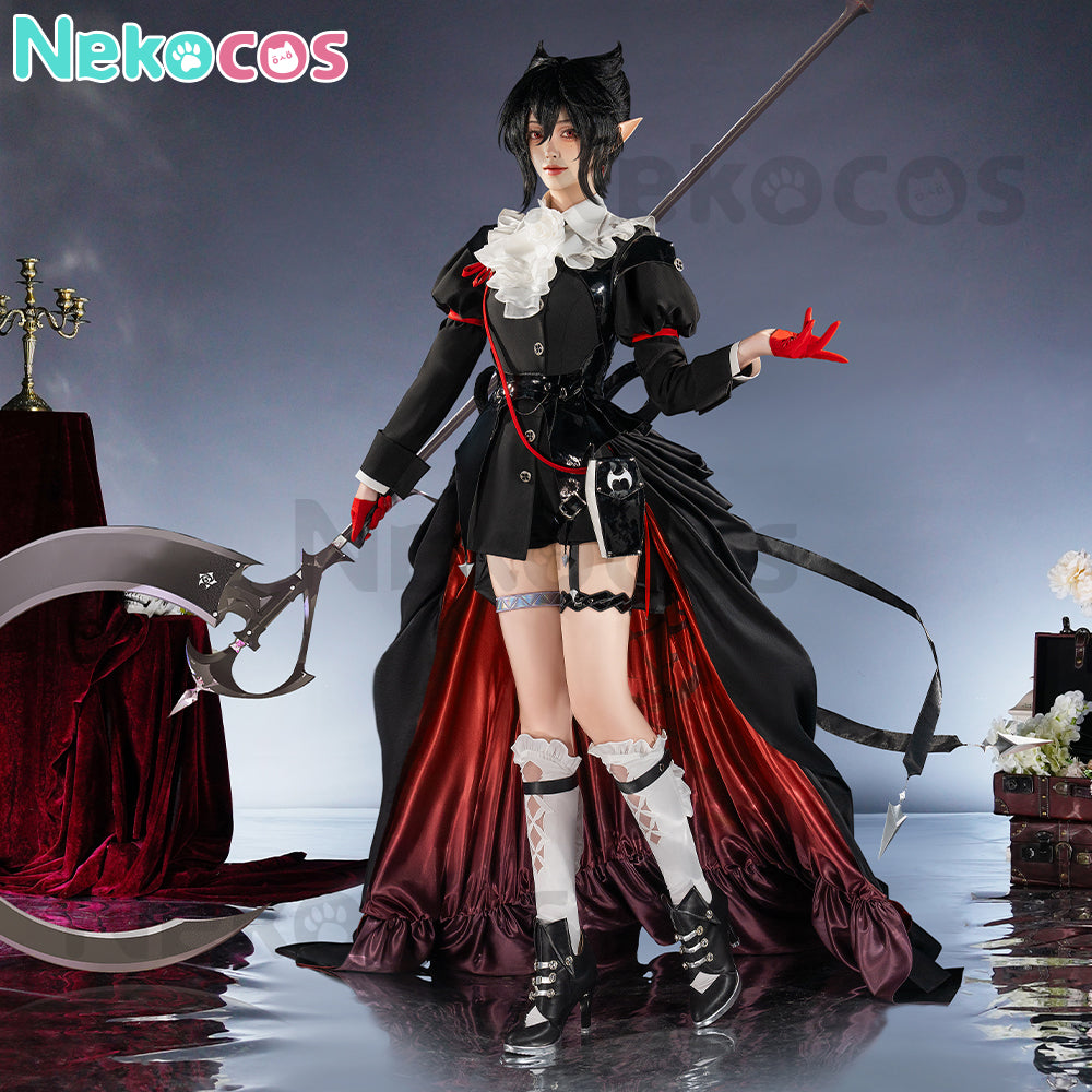 【Nekocos】Game Arknights Cosplay Entelechia Cosplay Costume Premium Edition | In Stock