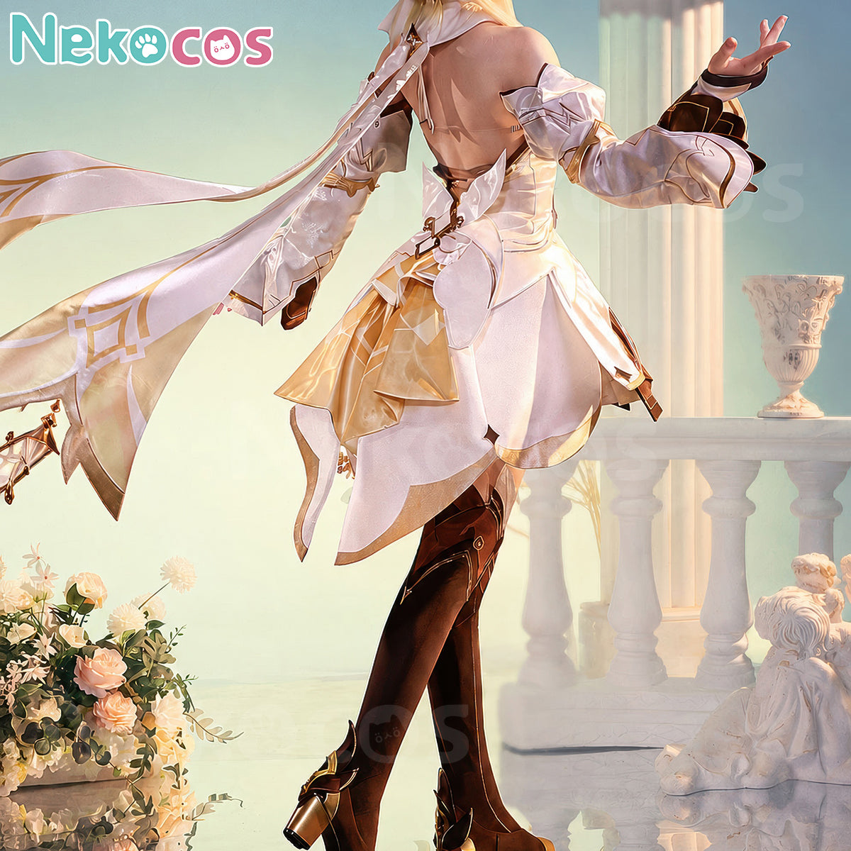 Genshin Impact Lumine Cosplay Costume - Premium EditionCostume,Game,Genshin Impact