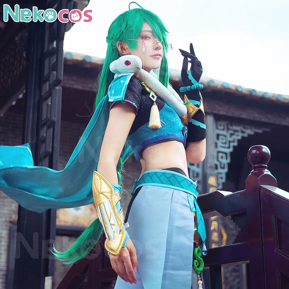 【Nekocos】Game Genshin Impact Cosplay Baizhu Cosplay Costume
