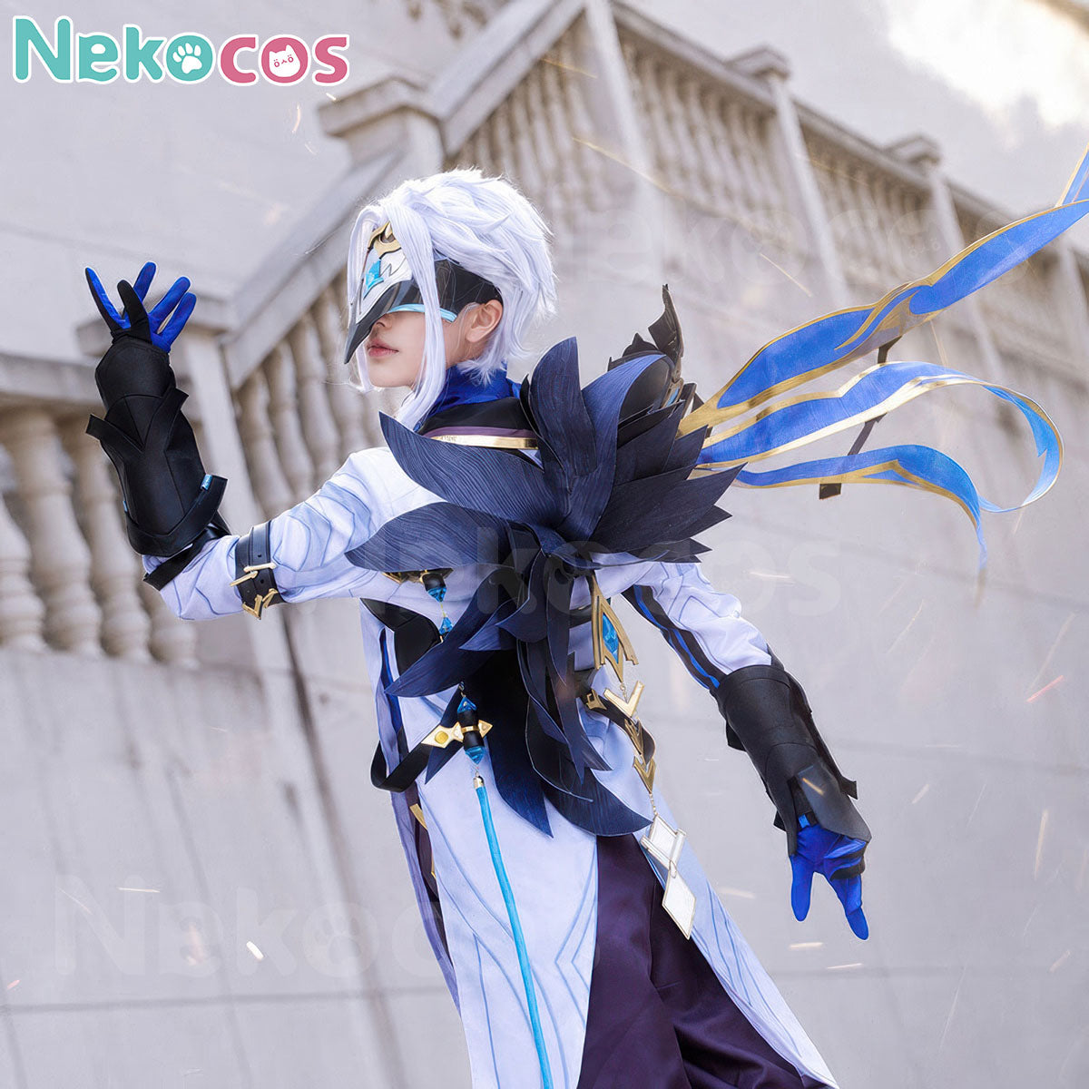 Genshin Impact Il Dottore Cosplay Costume - Premium EditionCostume,Game,Genshin Impact