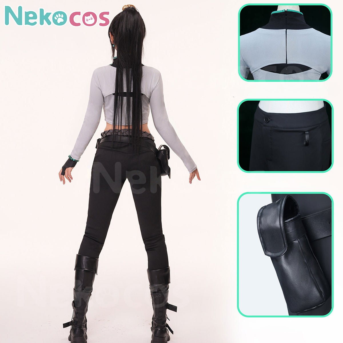 【Nekocos】Game Valorant Cosplay Sage Cosplay Costume