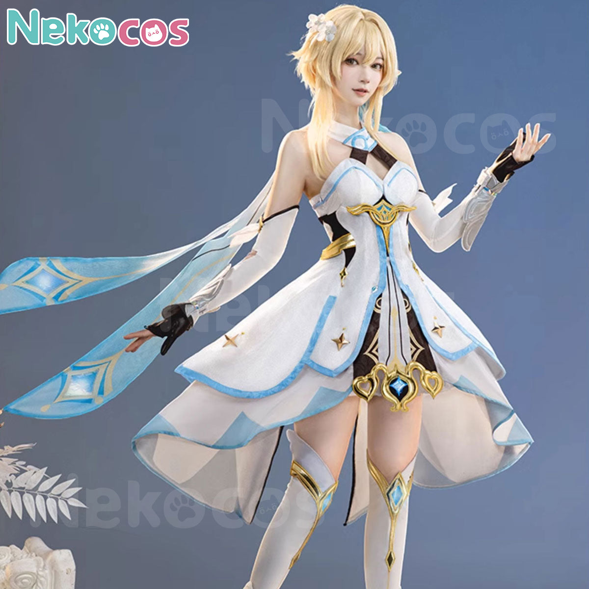 Genshin Impact Lumine Cosplay Costume - Premium EditionCostume,Game,Genshin Impact