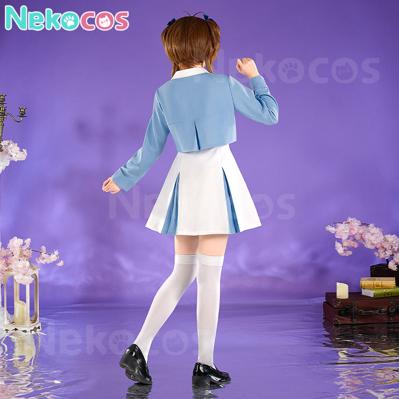 【Nekocos】Anime Cardcaptor Sakura Cosplay Kinomoto Sakura Dating Cosplay Costume Premium Edition | In Stock