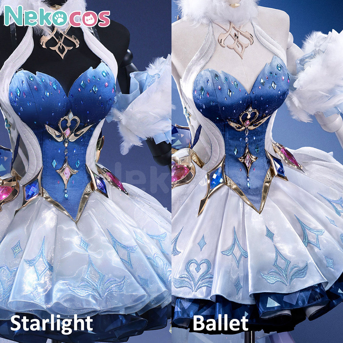 Genshin Impact Odette Cosplay Costume
