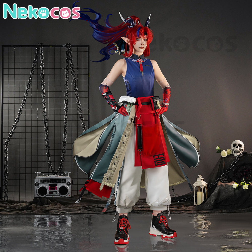【Nekocos】Game Arknights Cosplay Yu Cosplay Costume Premium Edition | In Stock