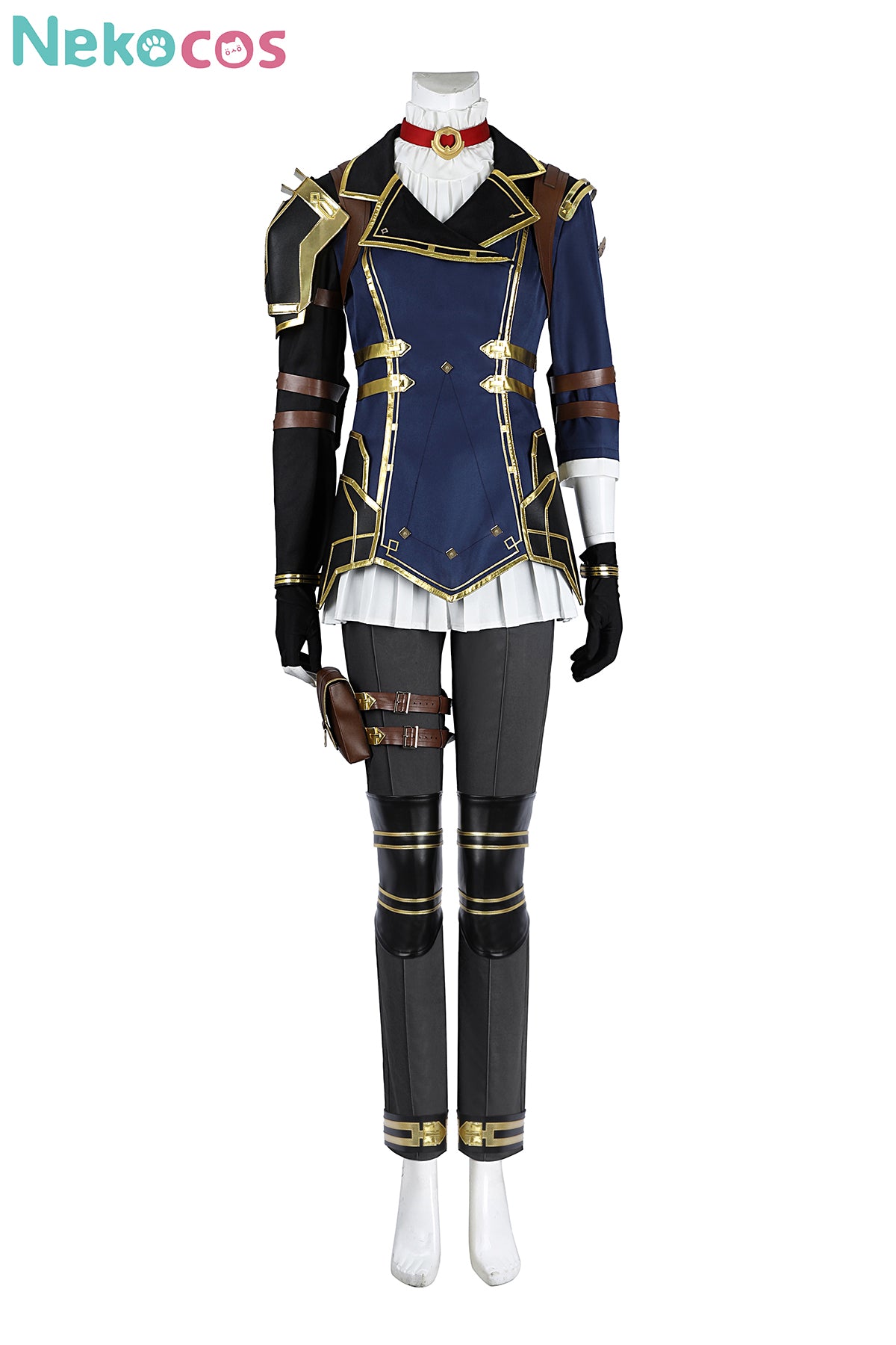 【Nekocos】Game Cosplay Costume Halloween Cape Standard Collar Custom Christmas Cosplay Costume | Custom-Tailor