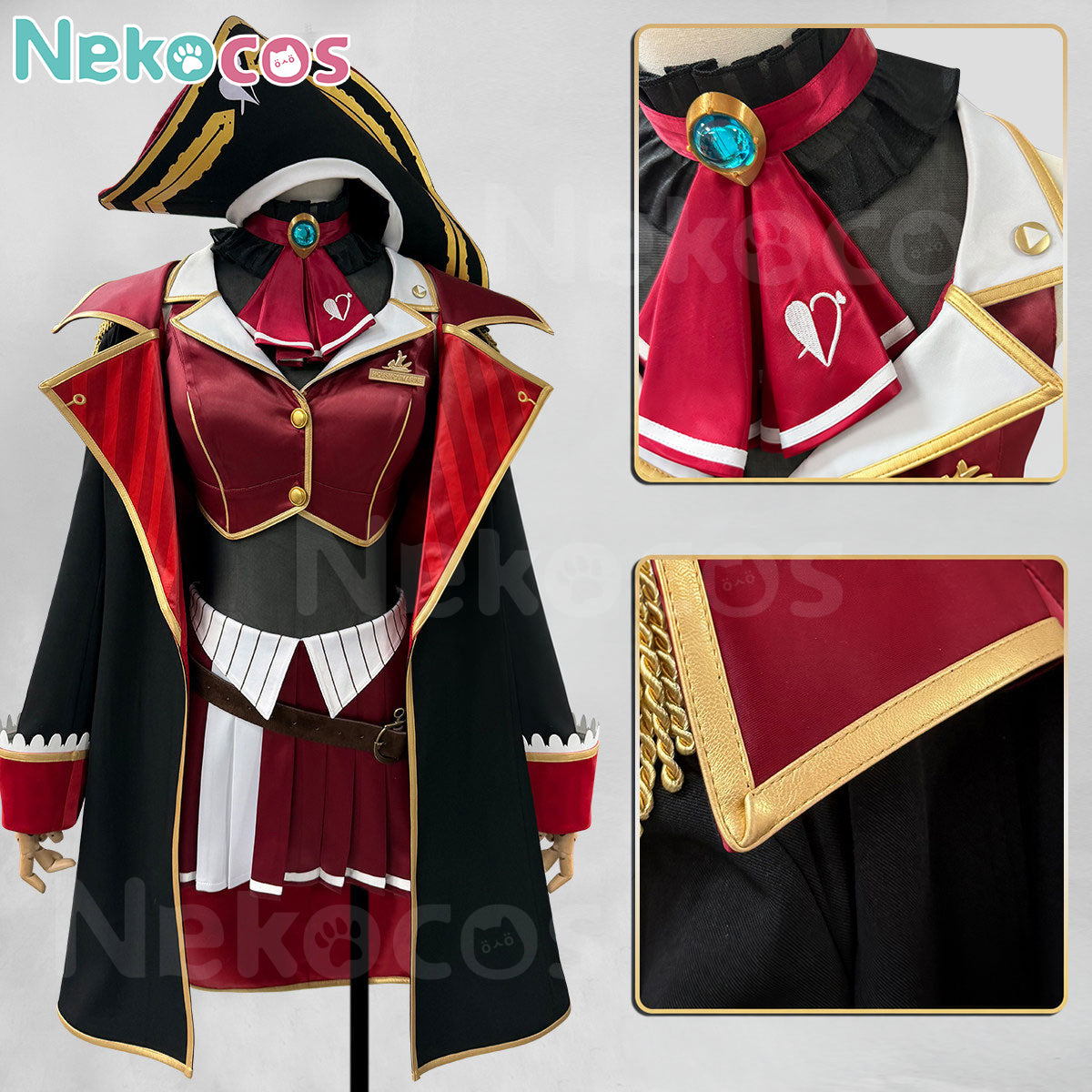 Houshou Marine Cosplay Costume - Premium Custom EditionCostume,Vocaloid