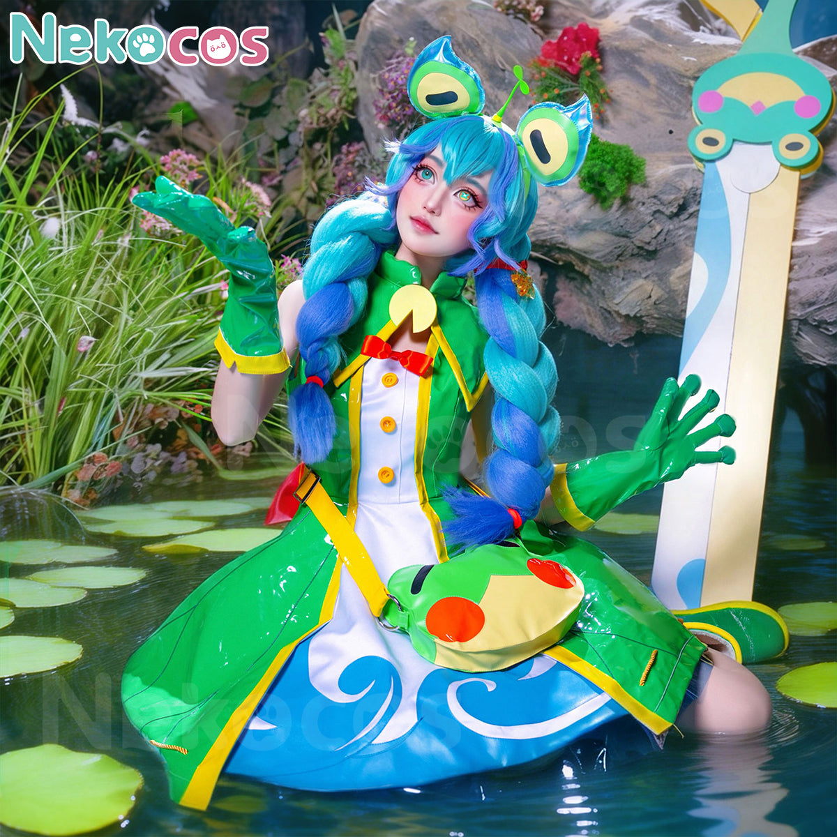 Gwen Cosplay Costume Premium - Nekocos Custom-Tailor EditionCostume,Game,League of Legends