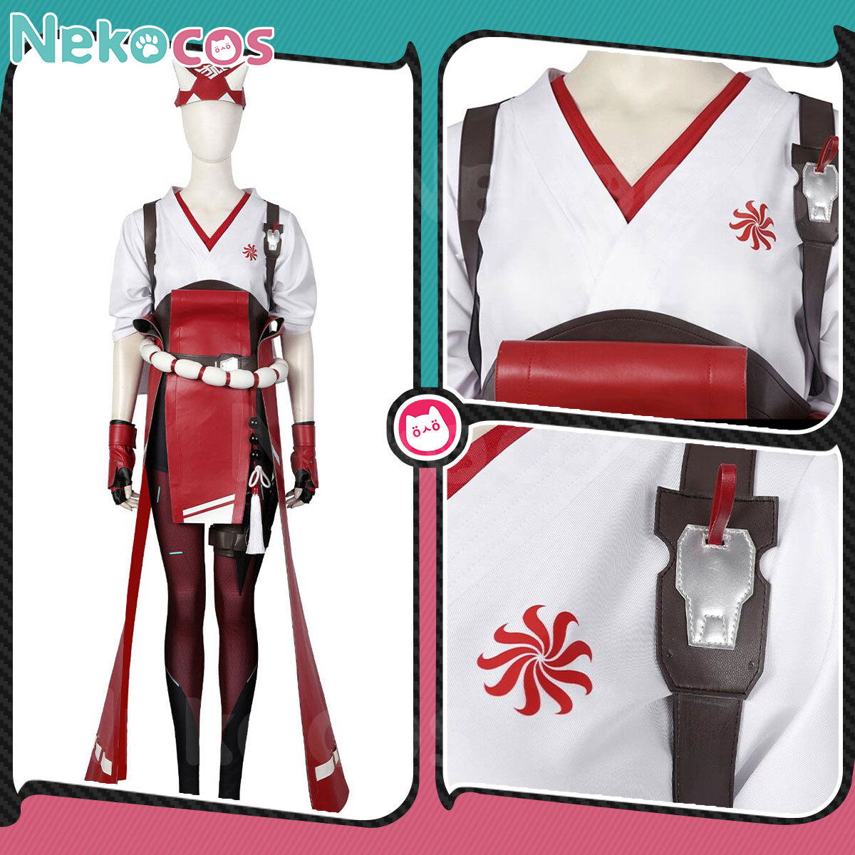 Kiriko Kamori Cosplay Costume Premium Edition - Custom TailoredCostume,Game,Overwatch