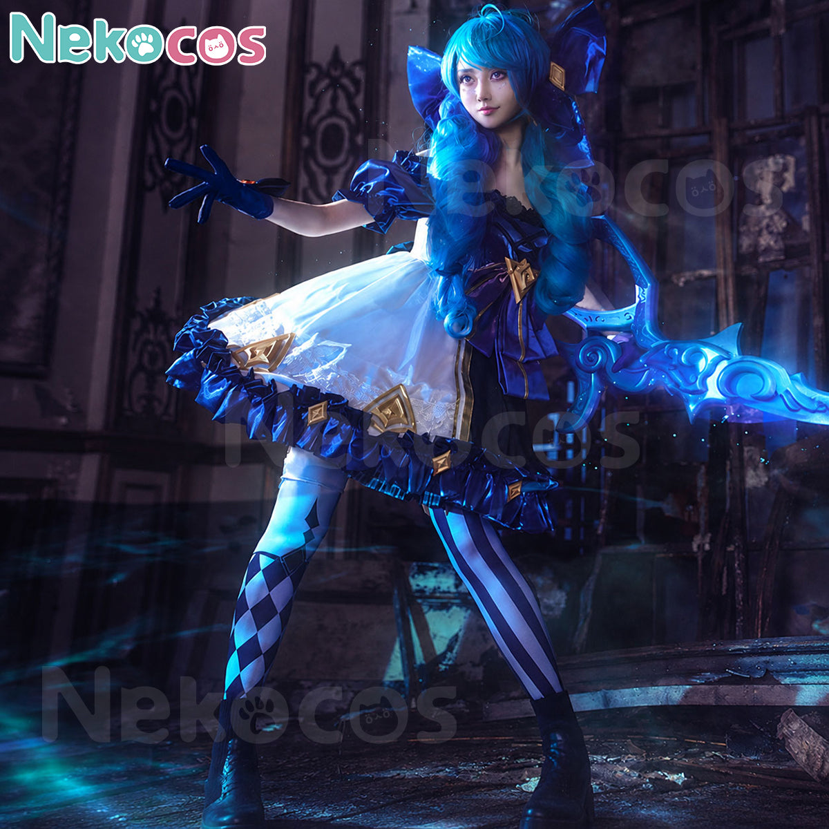 Gwen The Hallowed Cosplay Costume - Premium EditionCostume,Game,League of Legends