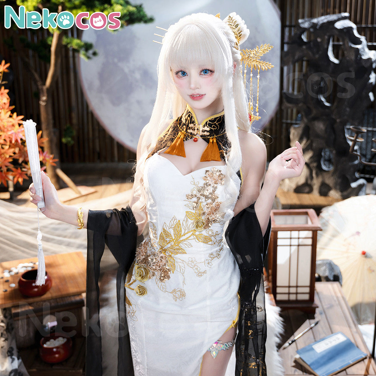 Custom-Tailored Game Cosplay Crown - Glorious Flower CostumeCostume,Game,Goddess of Victory: NIKKE