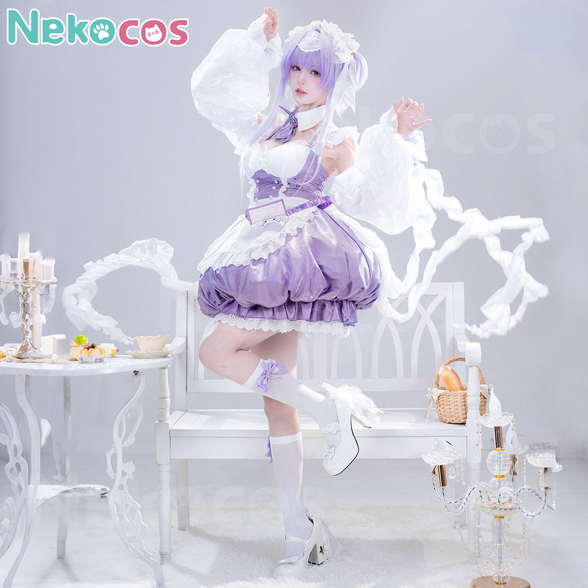 Custom Maid Cosplay Costume - Nekocos Liberalio Maid OutfitCostume,Game,Goddess of Victory: NIKKE