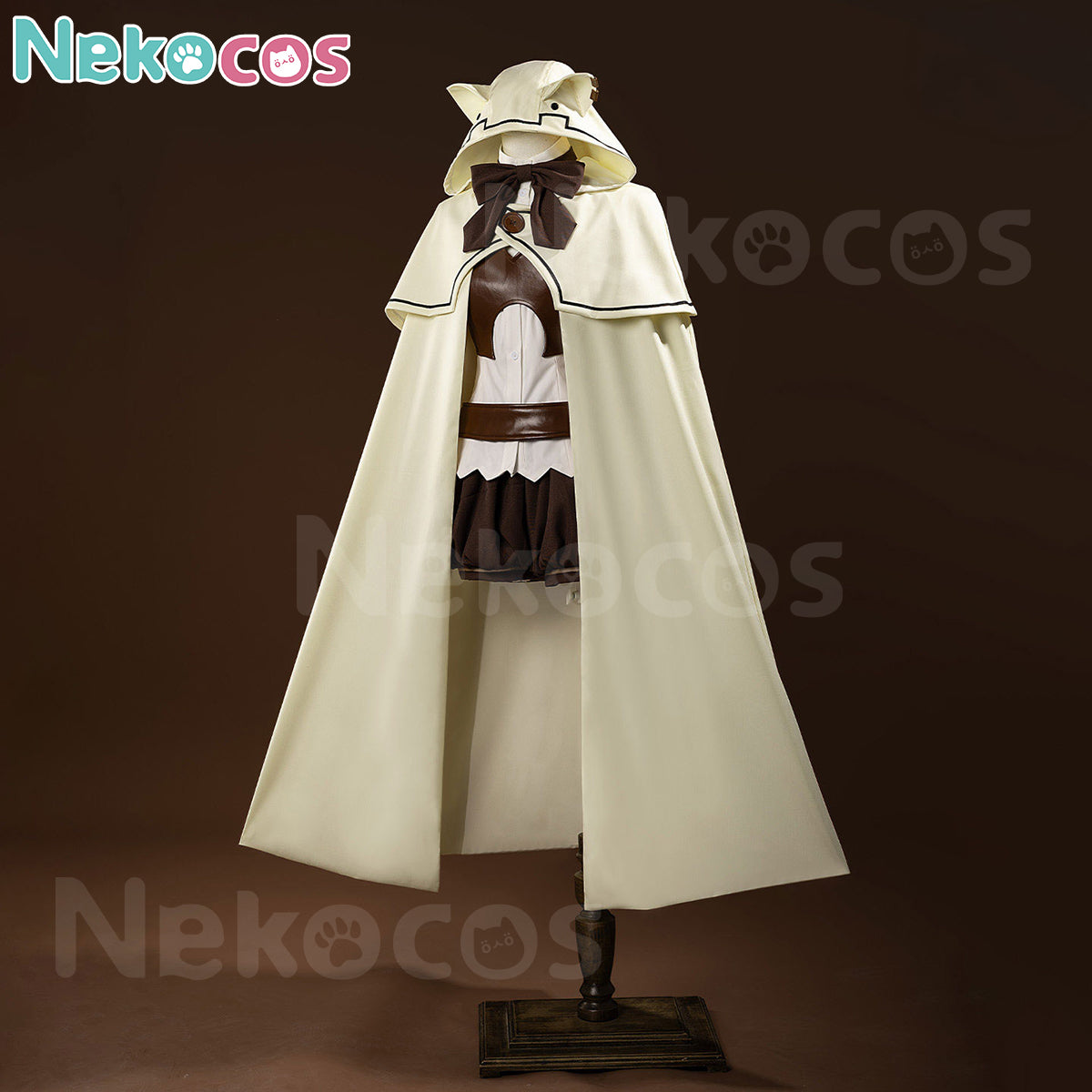 Anime Cat Ear Hoodie Cosplay - Custom-Tailored DelightAnime,Costume,Jobless Reincarnation