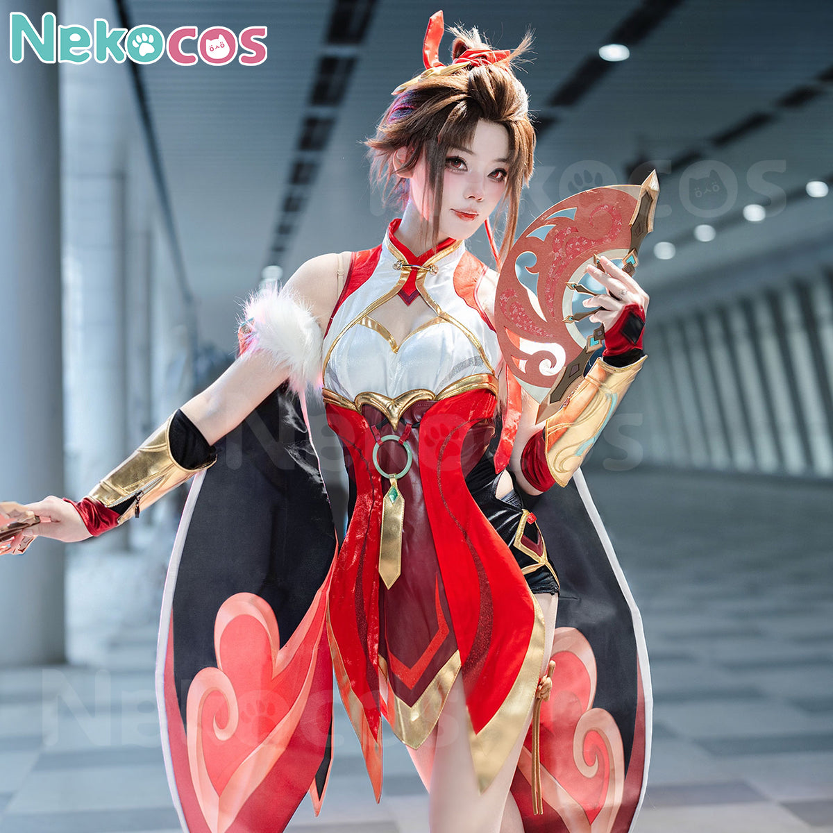 Anran Fiery Moonburst Cosplay Costume - Premium EditionCostume,Game,Overwatch
