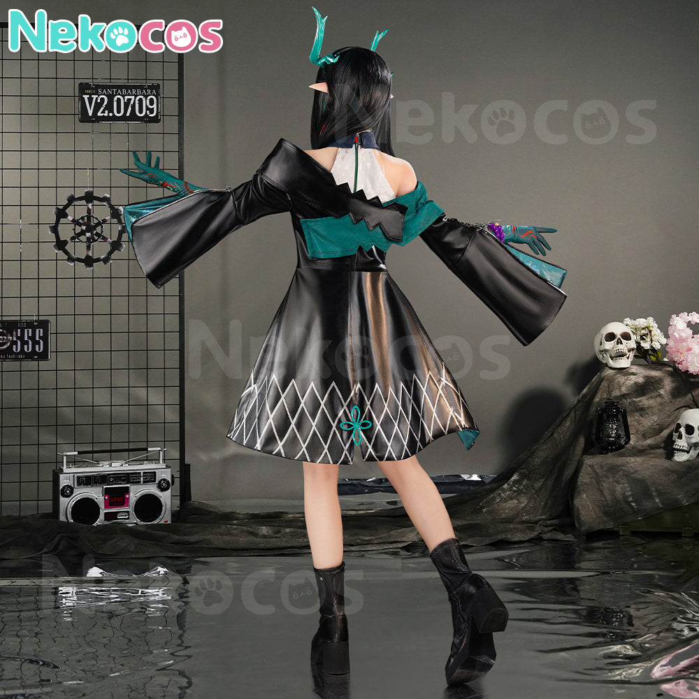 【Nekocos】Game Arknights Cosplay Dusk Cosplay Costume Premium Edition | In Stock